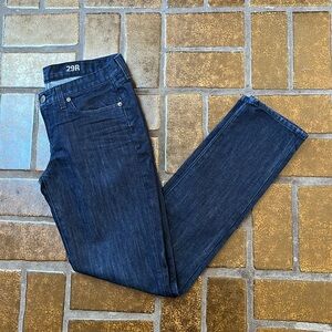 J. Crew Dark Wash Toothpick Slim Straight Leg Jean